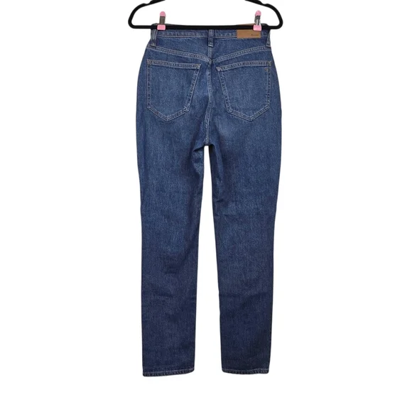 Madewell Womens Blue The Curvy Perfect Vintage Jean Denim Jeans Size 26 - Picture 3 of 4